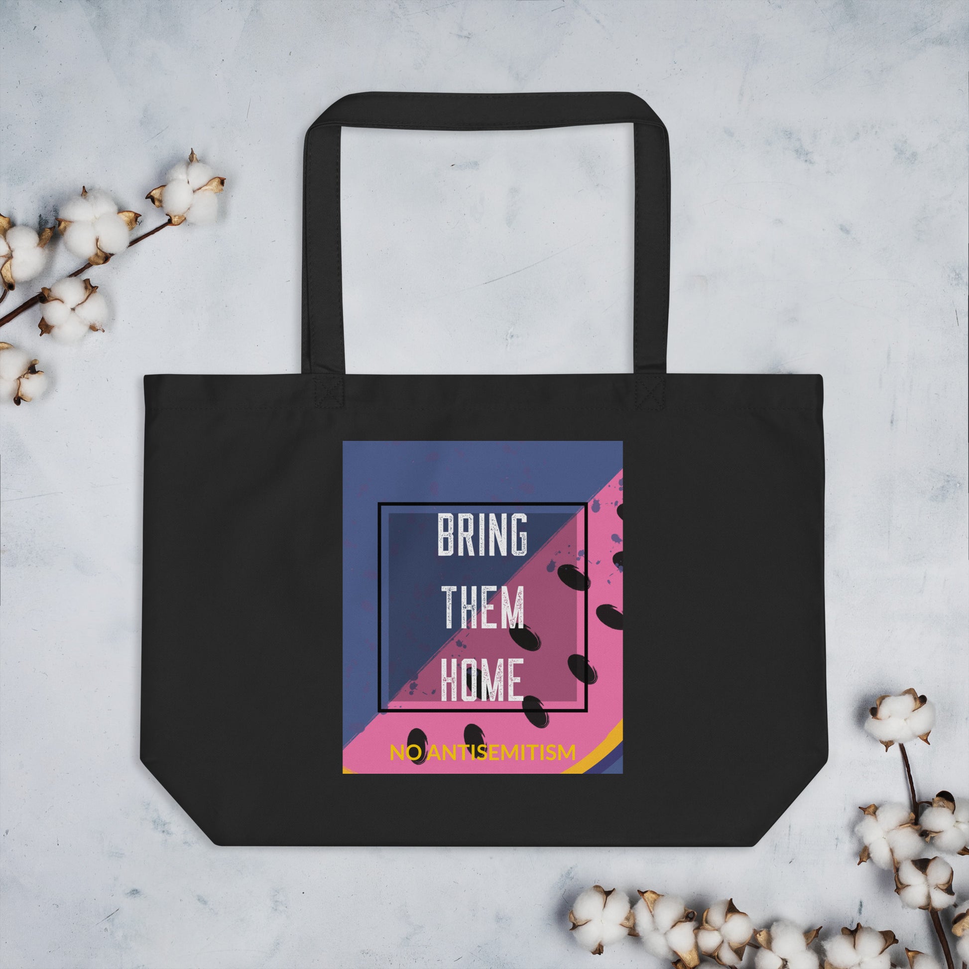 Bring Them Home | Artprint | Large Organic Tote Bag
