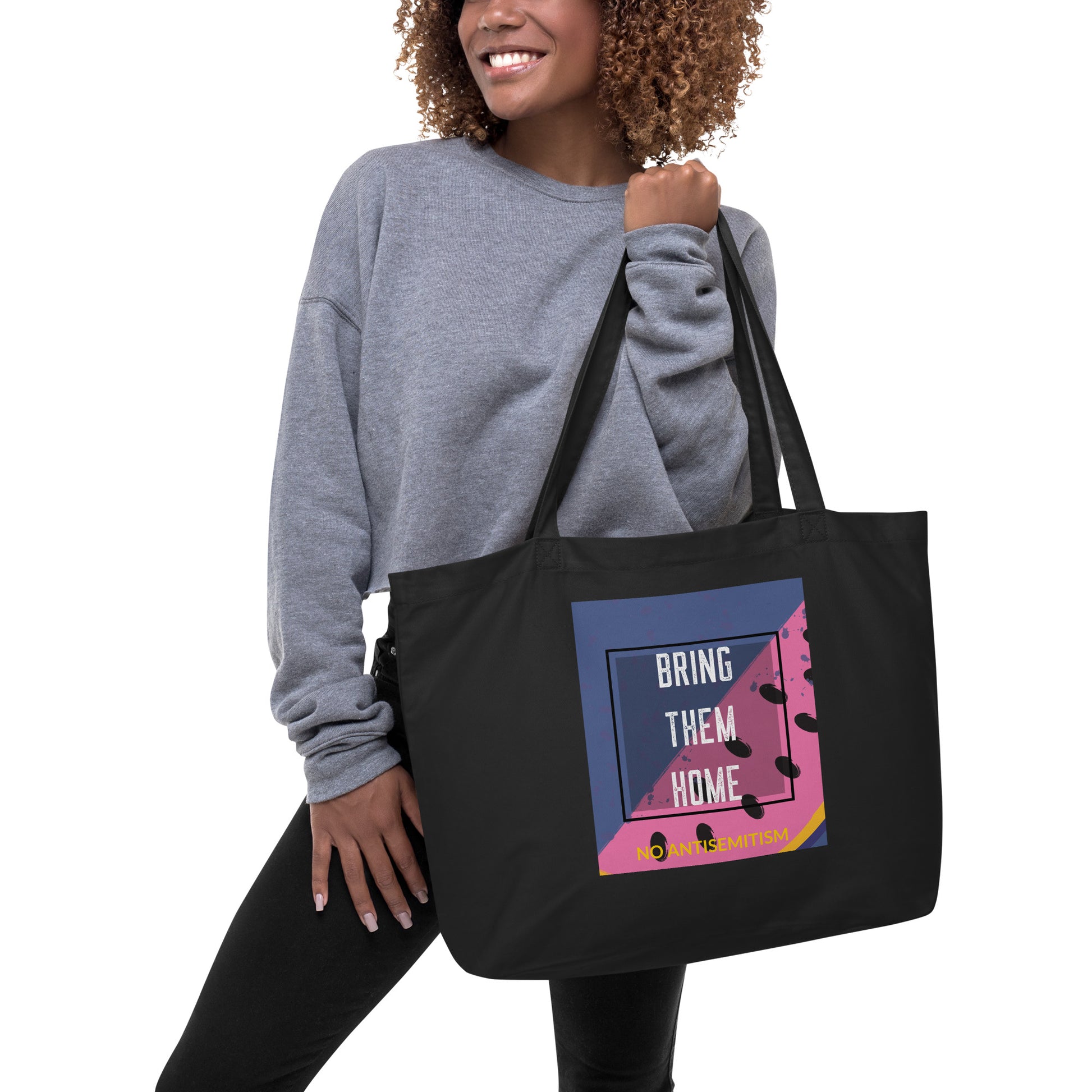 Bring Them Home | Artprint | Large Organic Tote Bag