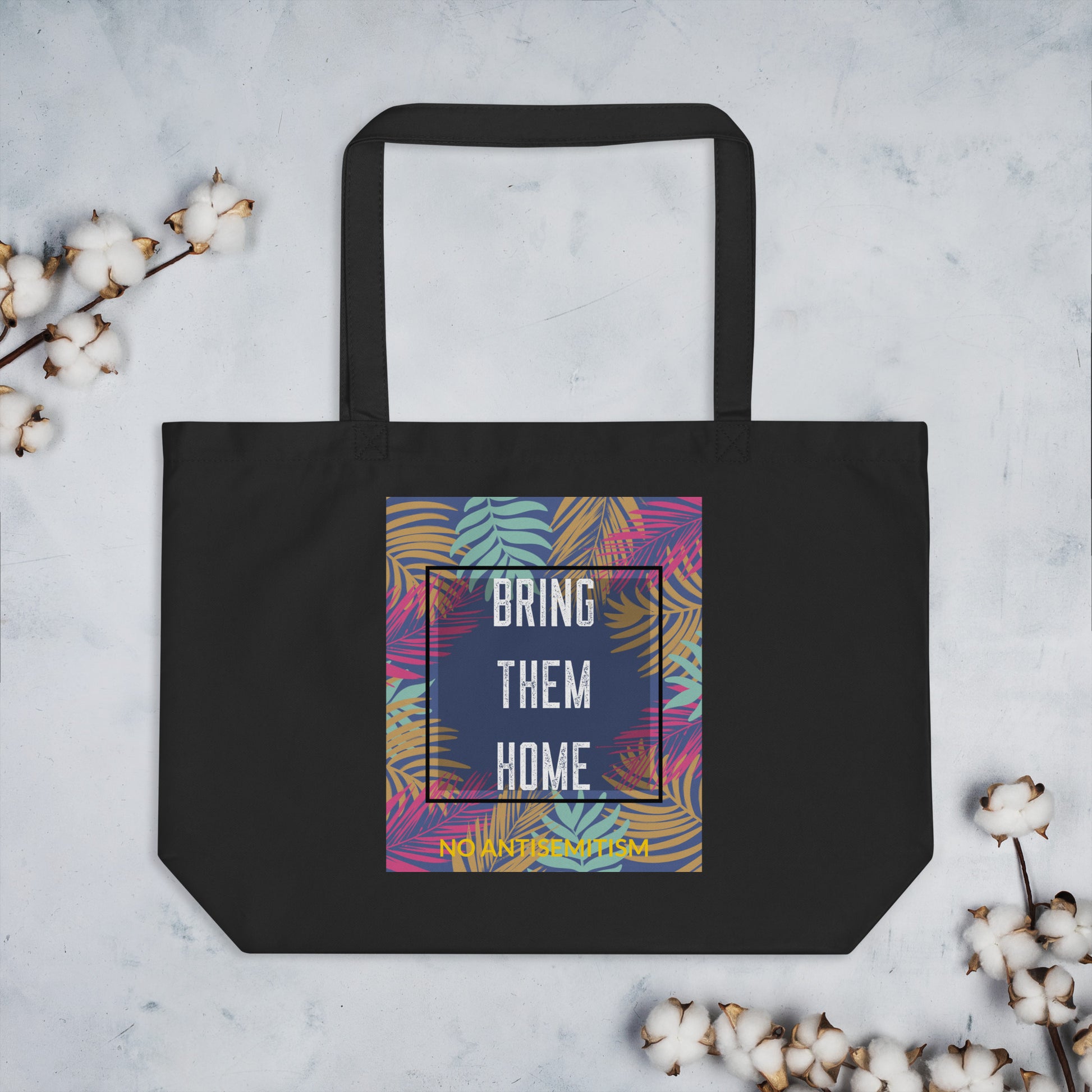 Bring Them Home | Artprint | Large Organic Tote Bag