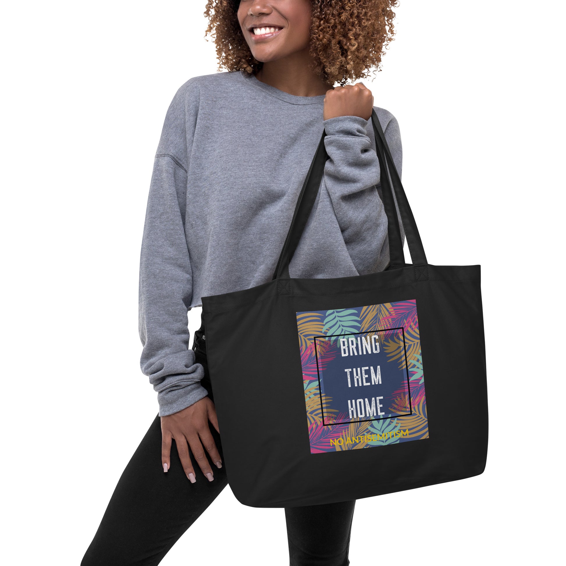 Bring Them Home | Artprint | Large Organic Tote Bag