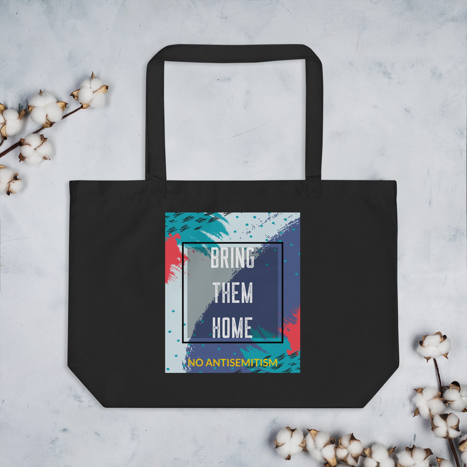 Bring Them Home | Artprint | Large Organic Tote Bag