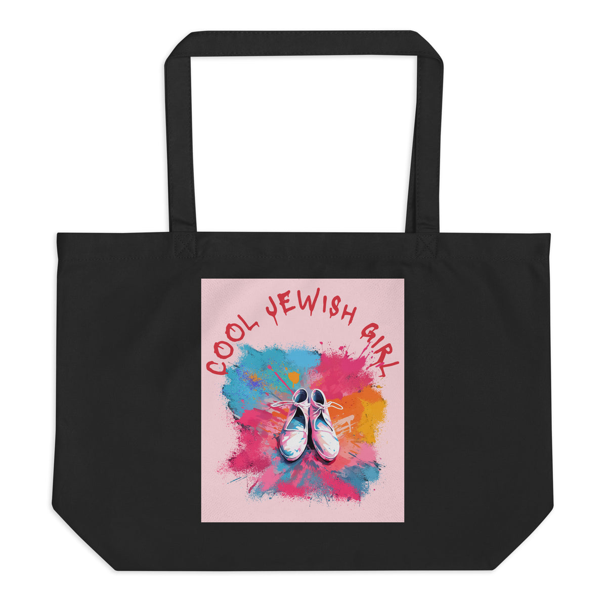 All In For Jews | Large Organic Tote Bag Jouparty