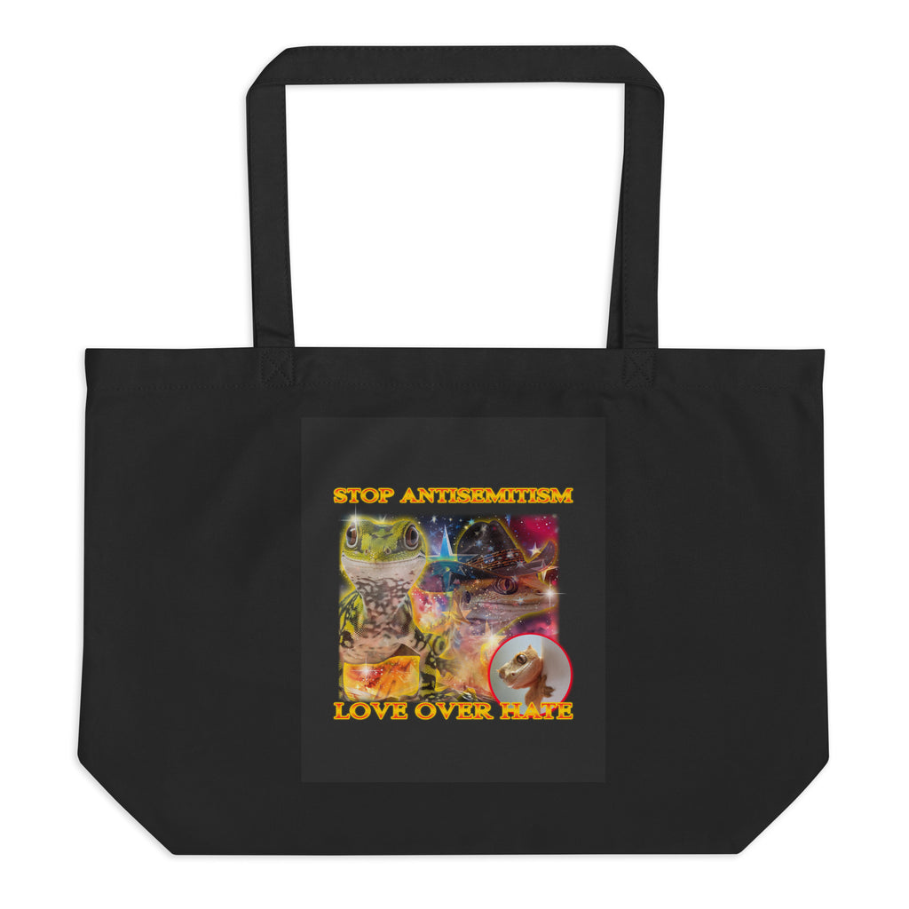 All In For Jews | Large Organic Tote Bag Jouparty