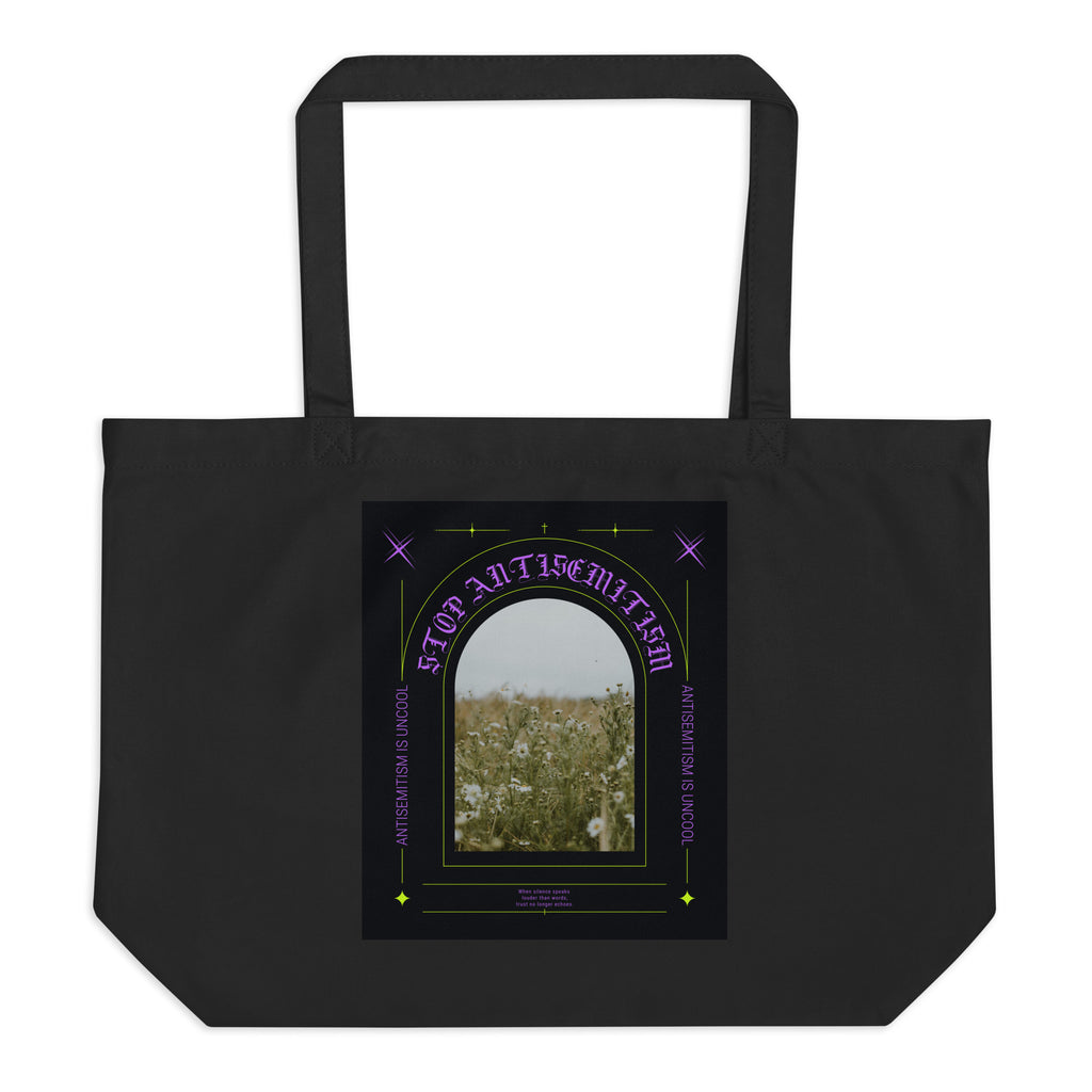 All In For Jews | Large Organic Tote Bag Jouparty