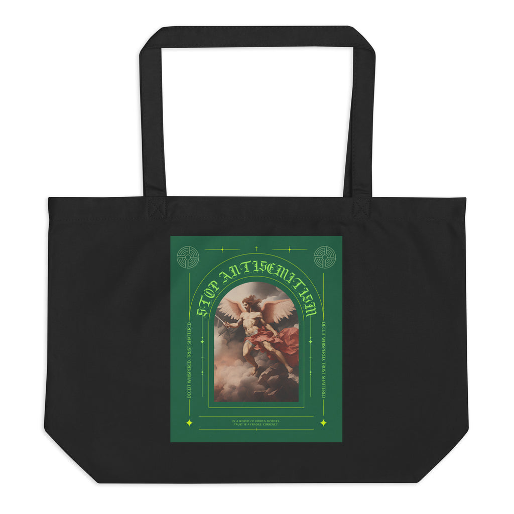 All In For Jews | Large Organic Tote Bag Jouparty