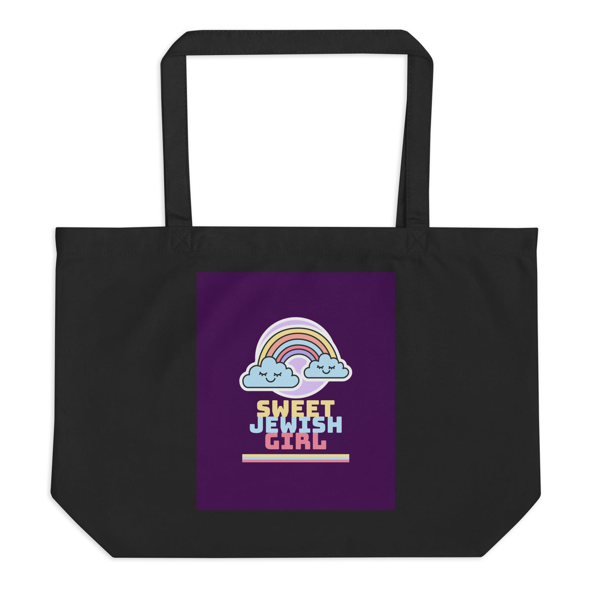 All In For Jews | Large Organic Tote Bag Jouparty