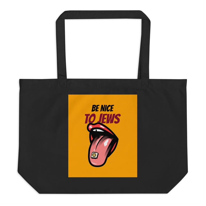 All In For Jews | Large Organic Tote Bag
