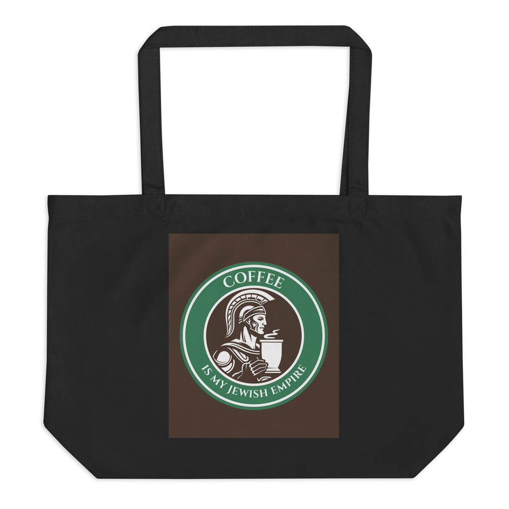 All In For Jews | Large Organic Tote Bag Jouparty