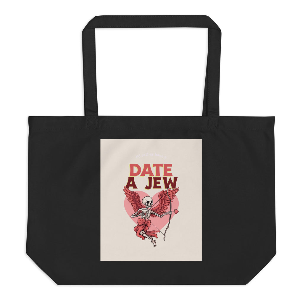 All In For Jews | Large Organic Tote Bag Jouparty