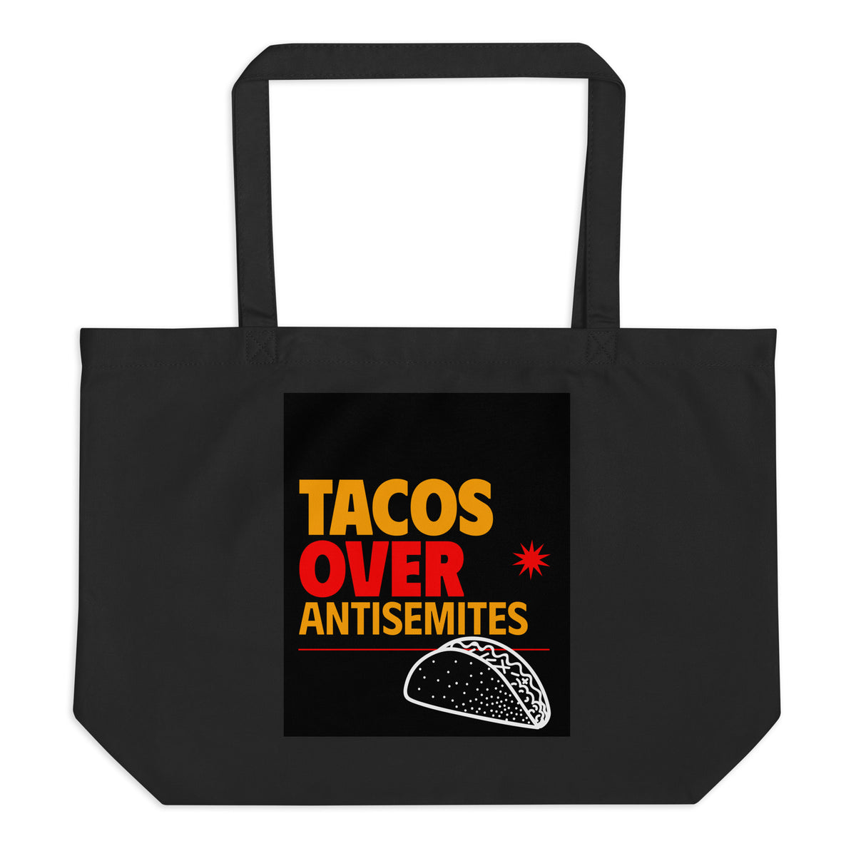 All In For Jews | Large Organic Tote Bag Jouparty