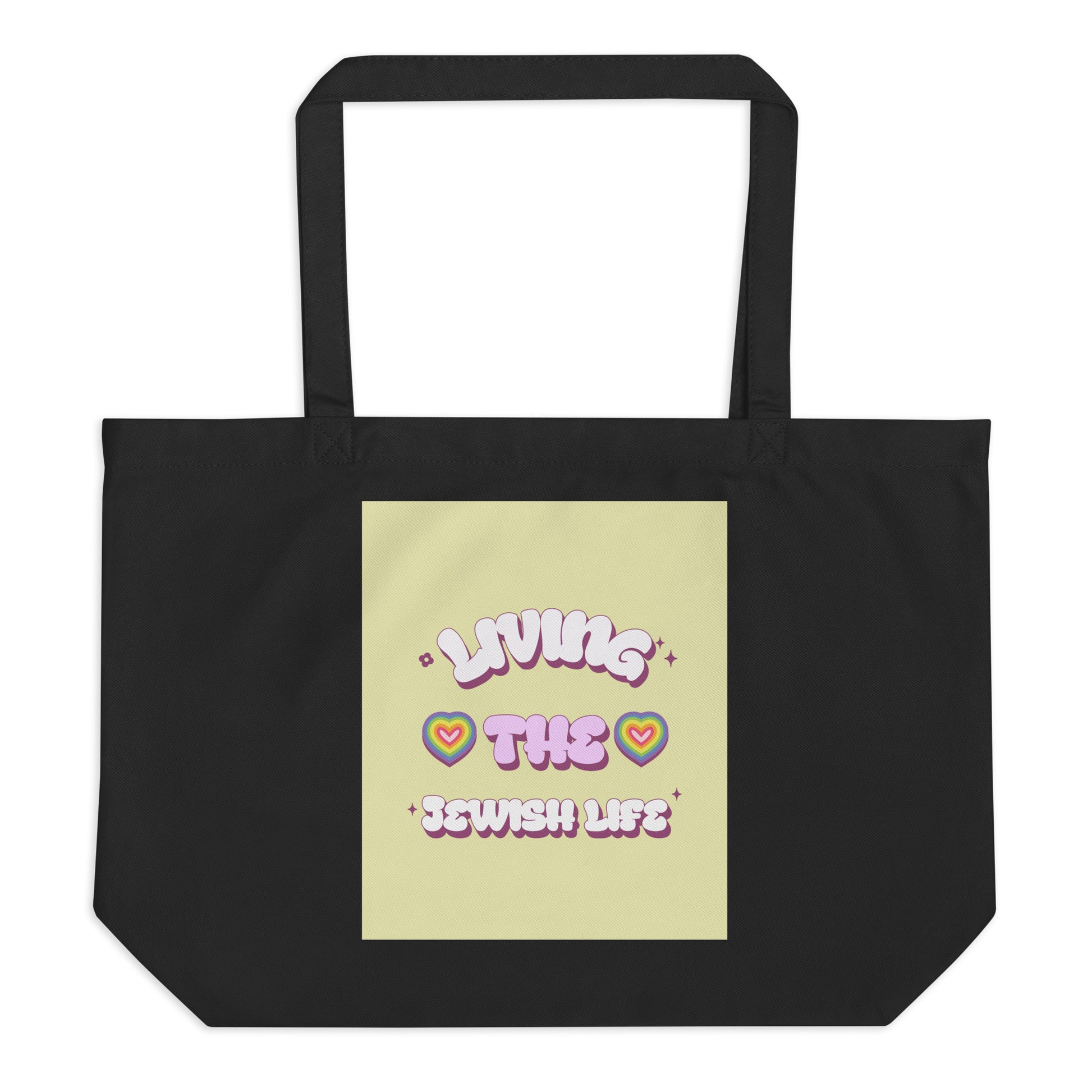 All In For Jews | Large Organic Tote Bag Jouparty