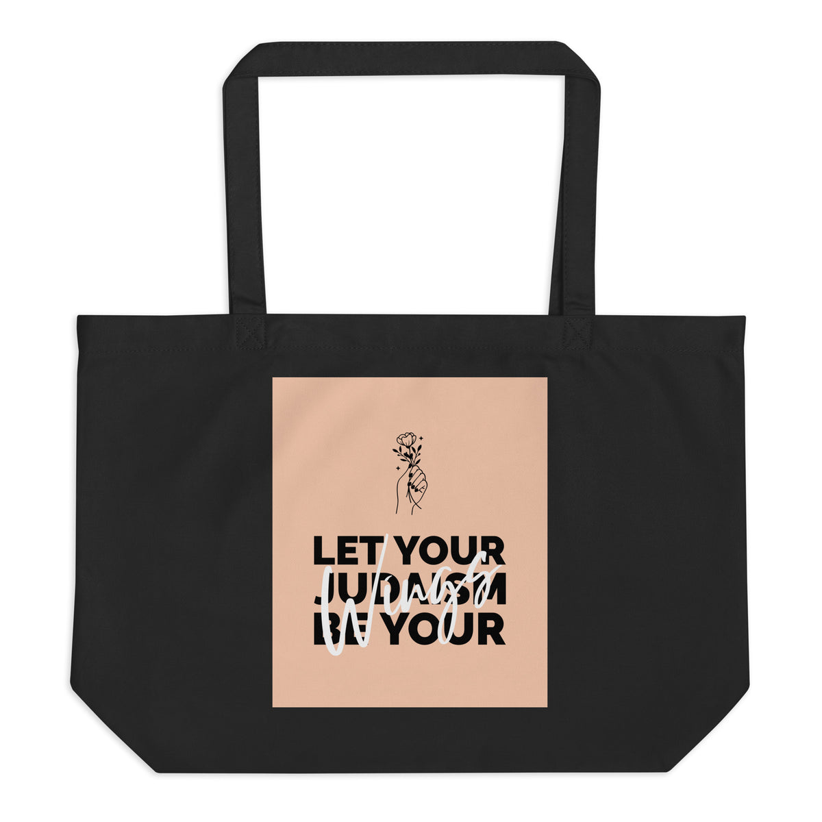 All In For Jews | Large Organic Tote Bag Jouparty