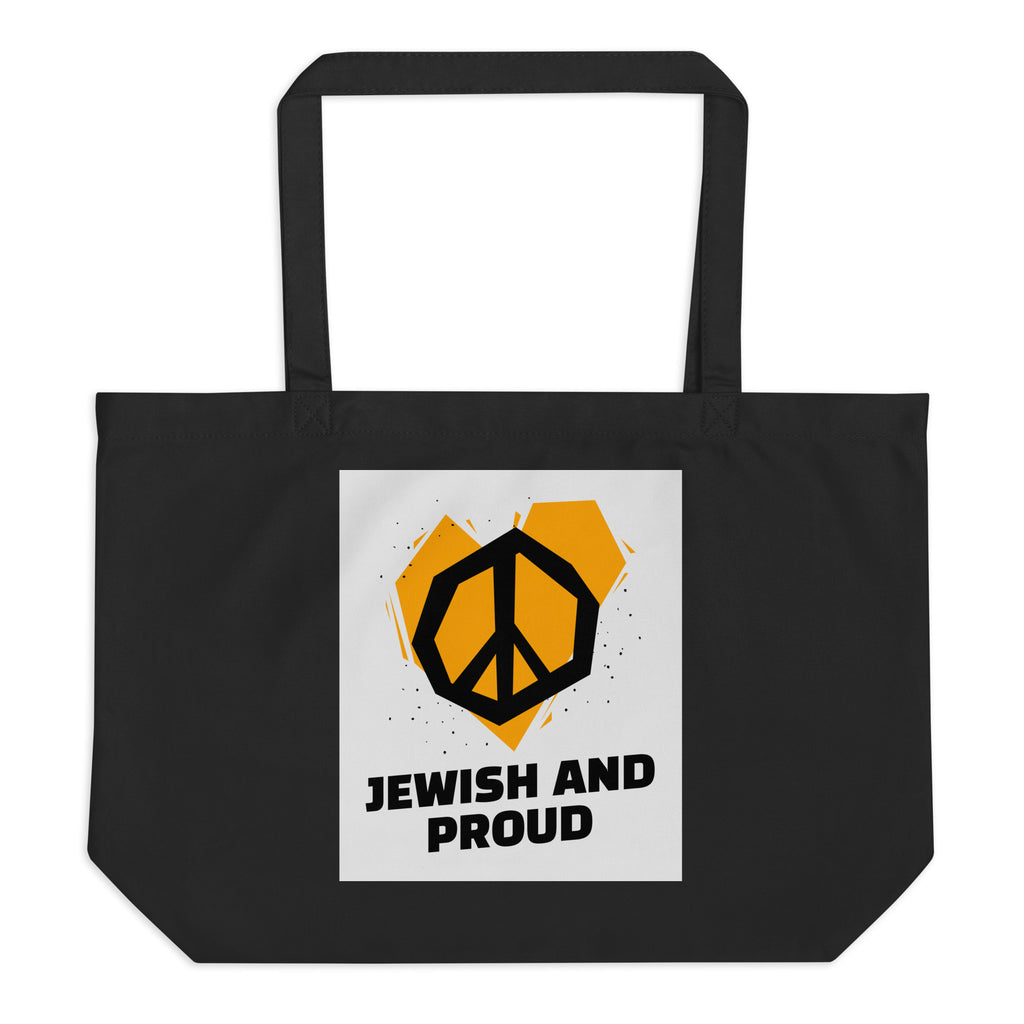 All In For Jews | Large Organic Tote Bag Jouparty