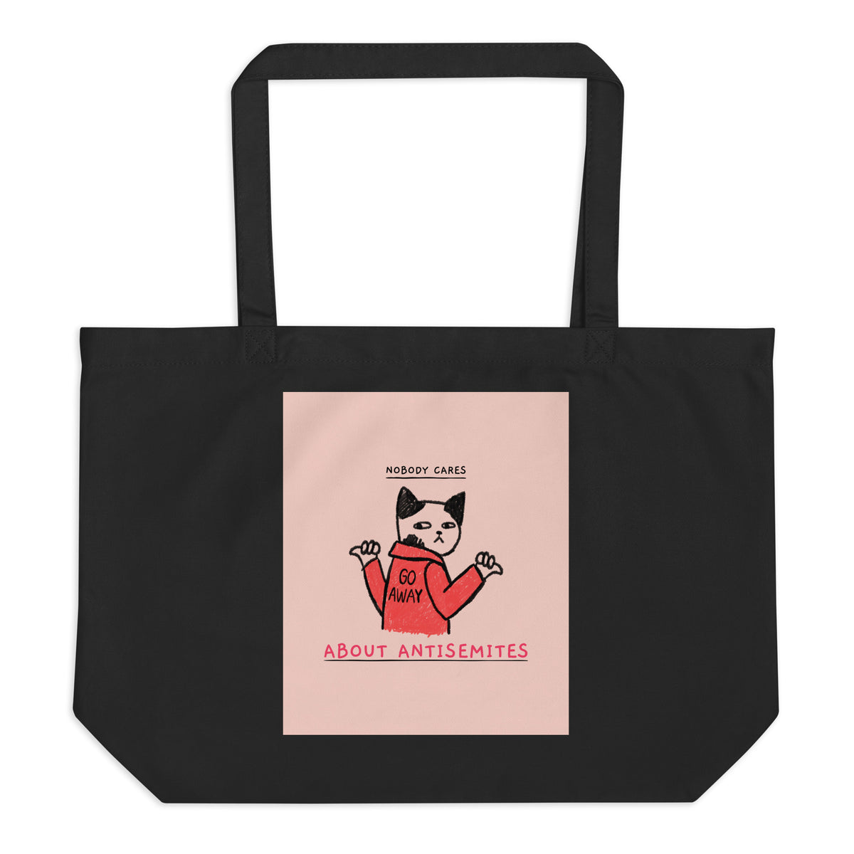 All In For Jews | Large Organic Tote Bag Jouparty