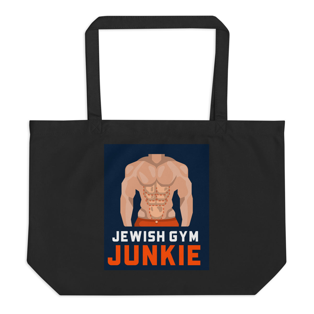 All In For Jews | Large Organic Tote Bag Jouparty