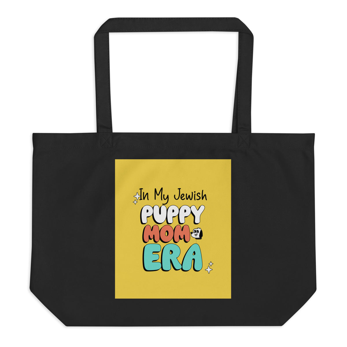 All In For Jews | Large Organic Tote Bag Jouparty