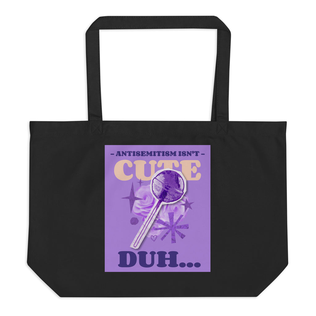 All In For Jews | Large Organic Tote Bag Jouparty