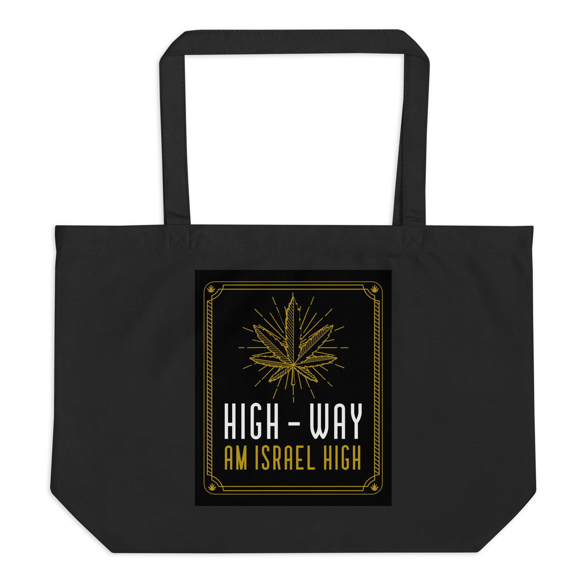 Am Israel High | Large Organic Tote Bag