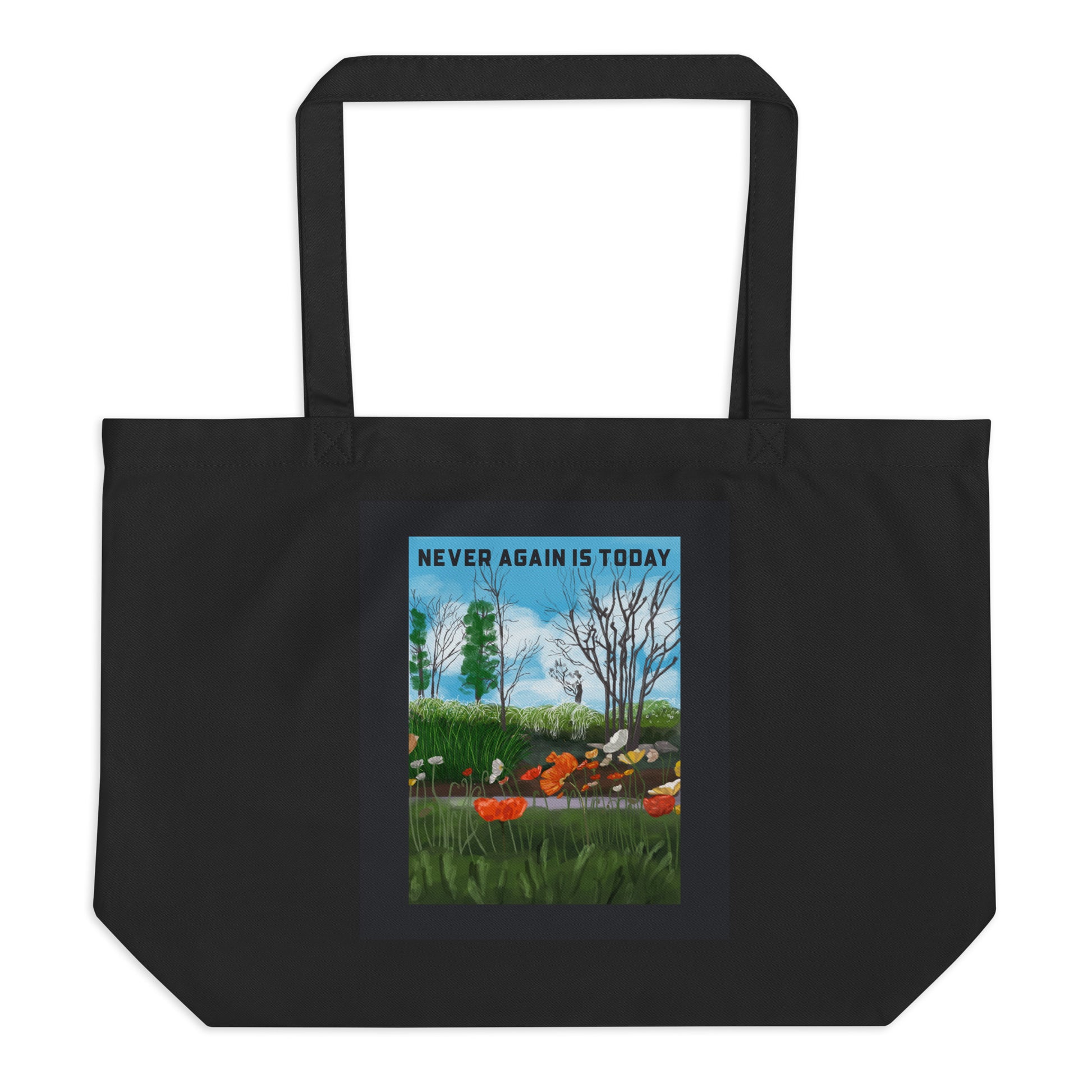 Nature & Sightseeing | Antisemitism | Large Organic Tote Bag