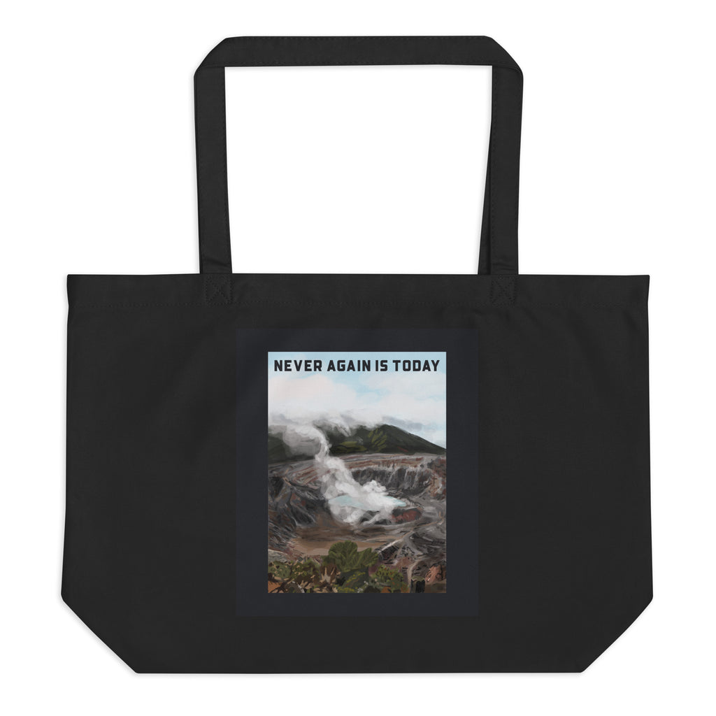 Nature & Sightseeing | Antisemitism | Large Organic Tote Bag