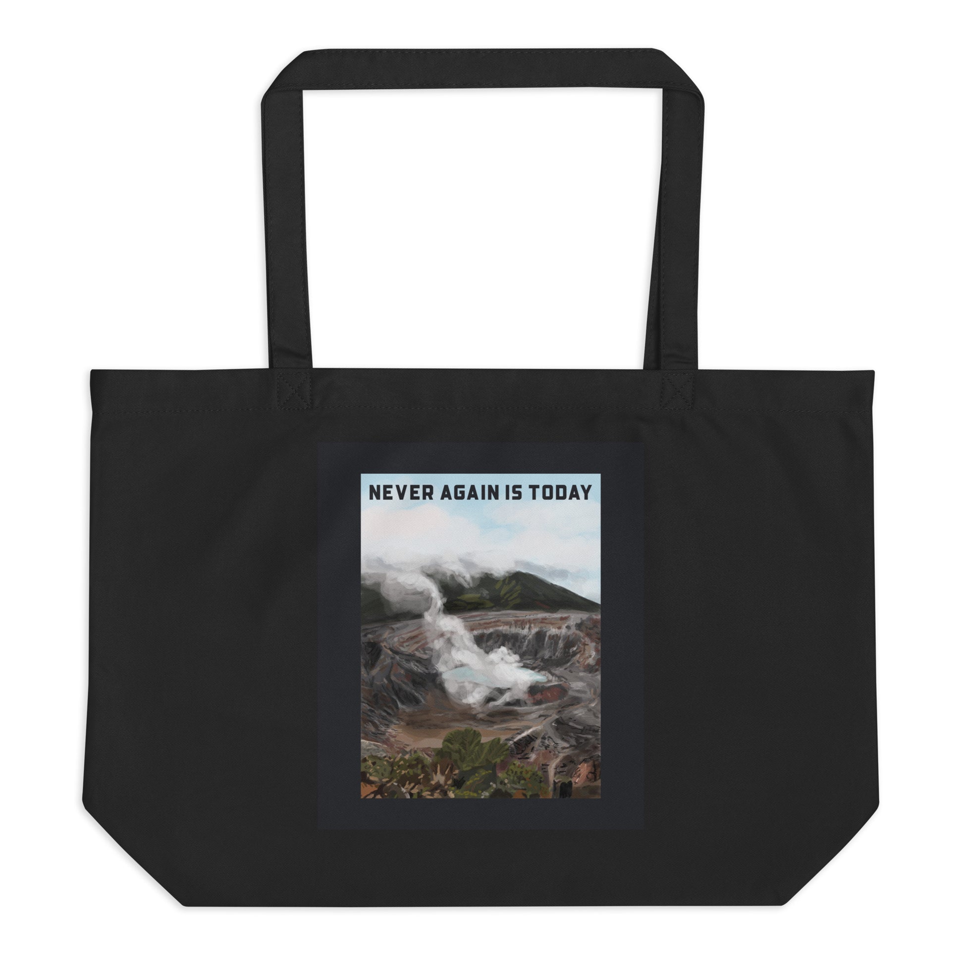 Nature & Sightseeing | Antisemitism | Large Organic Tote Bag