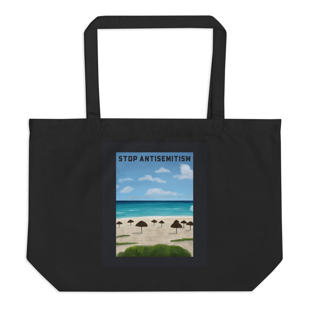 Nature & Sightseeing | Antisemitism | Large Organic Tote Bag