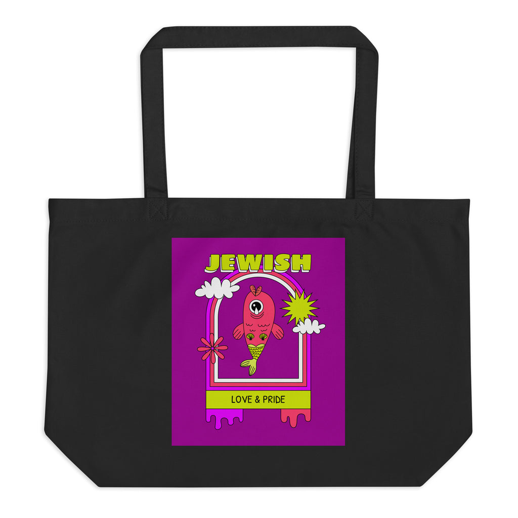All In For Jews | Large Organic Tote Bag