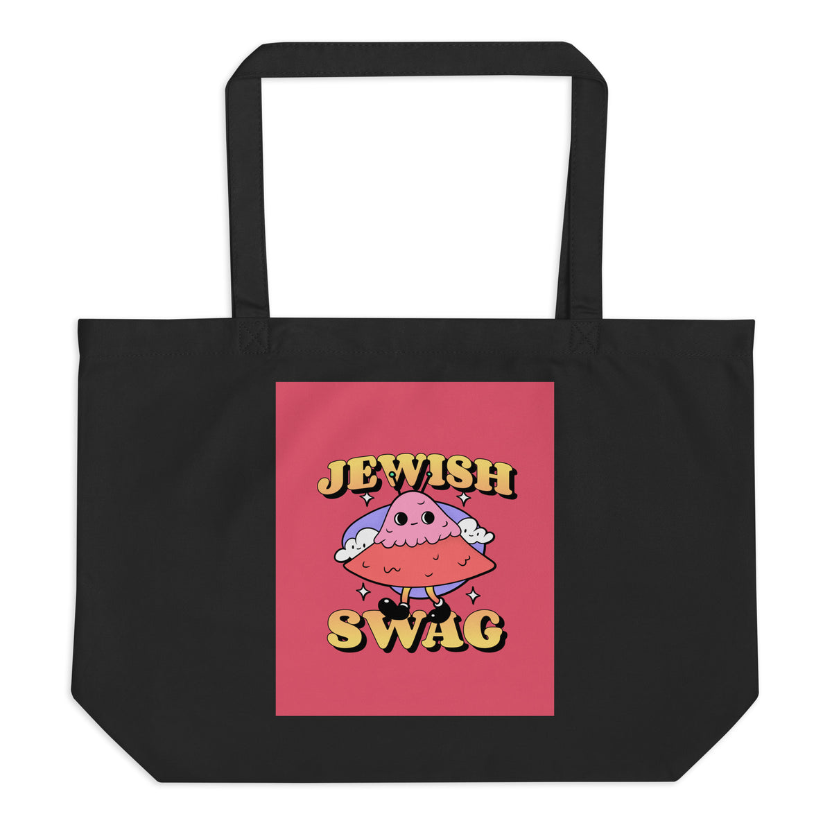 All In For Jews | Large Organic Tote Bag Jouparty