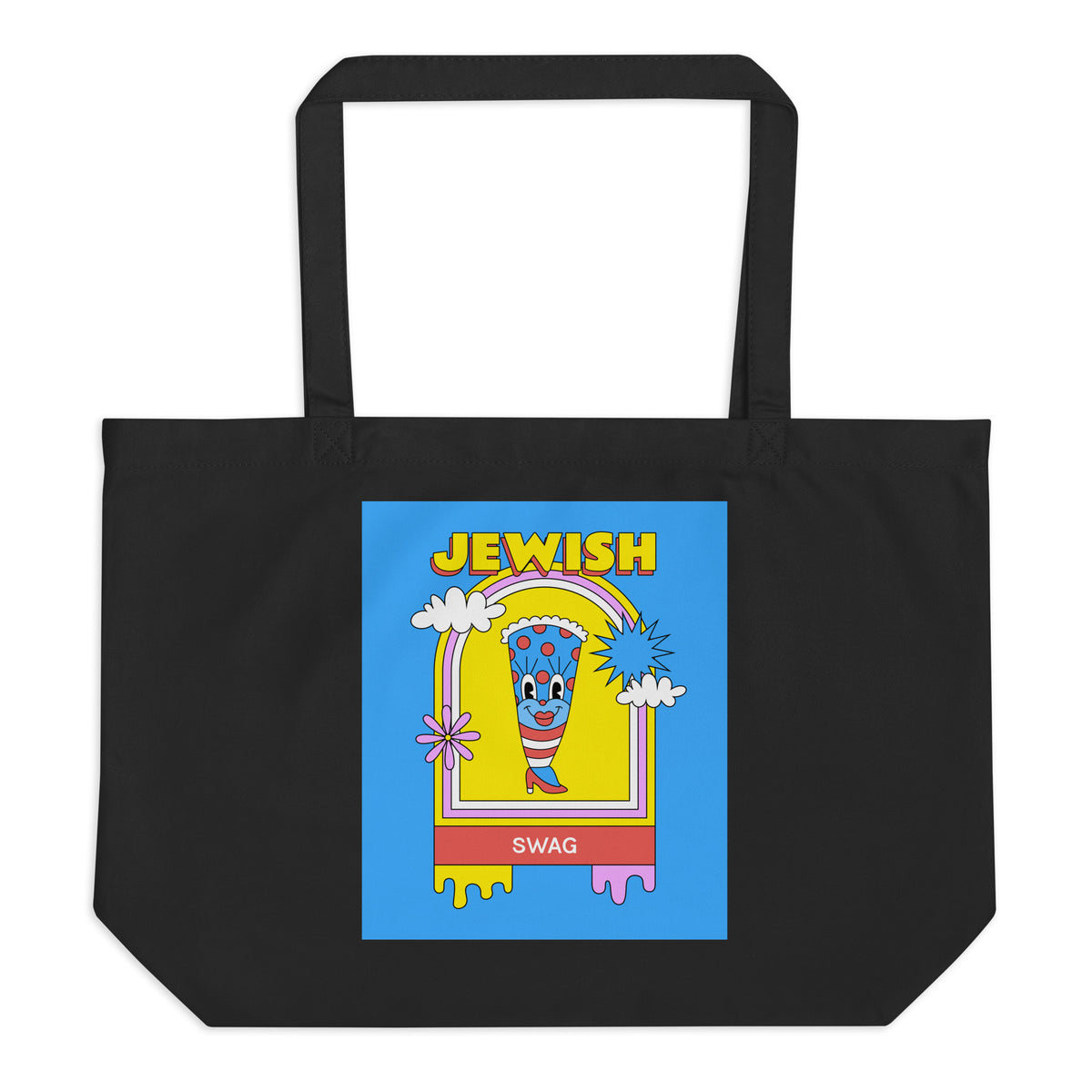 All In For Jews | Large Organic Tote Bag Jouparty