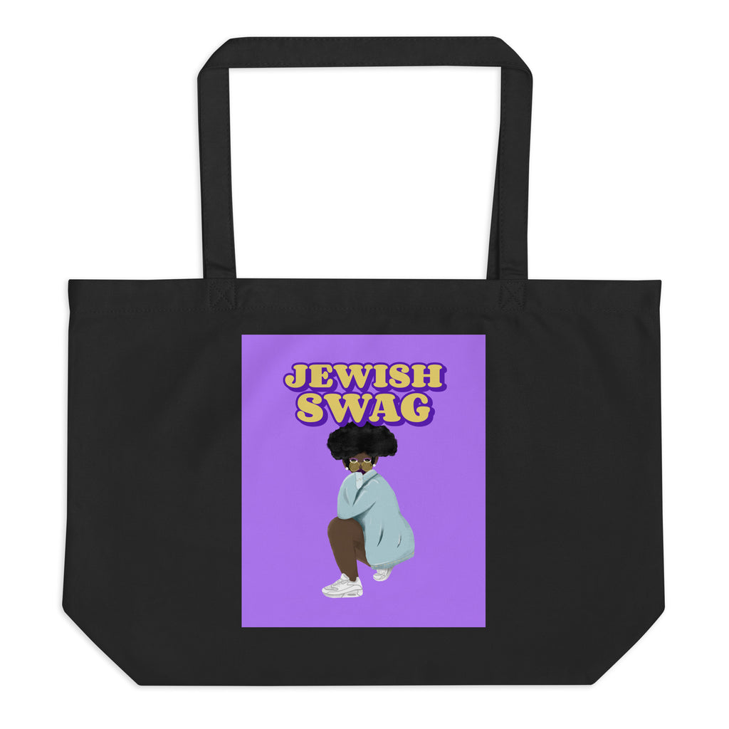 All In For Jews | Large Organic Tote Bag Jouparty