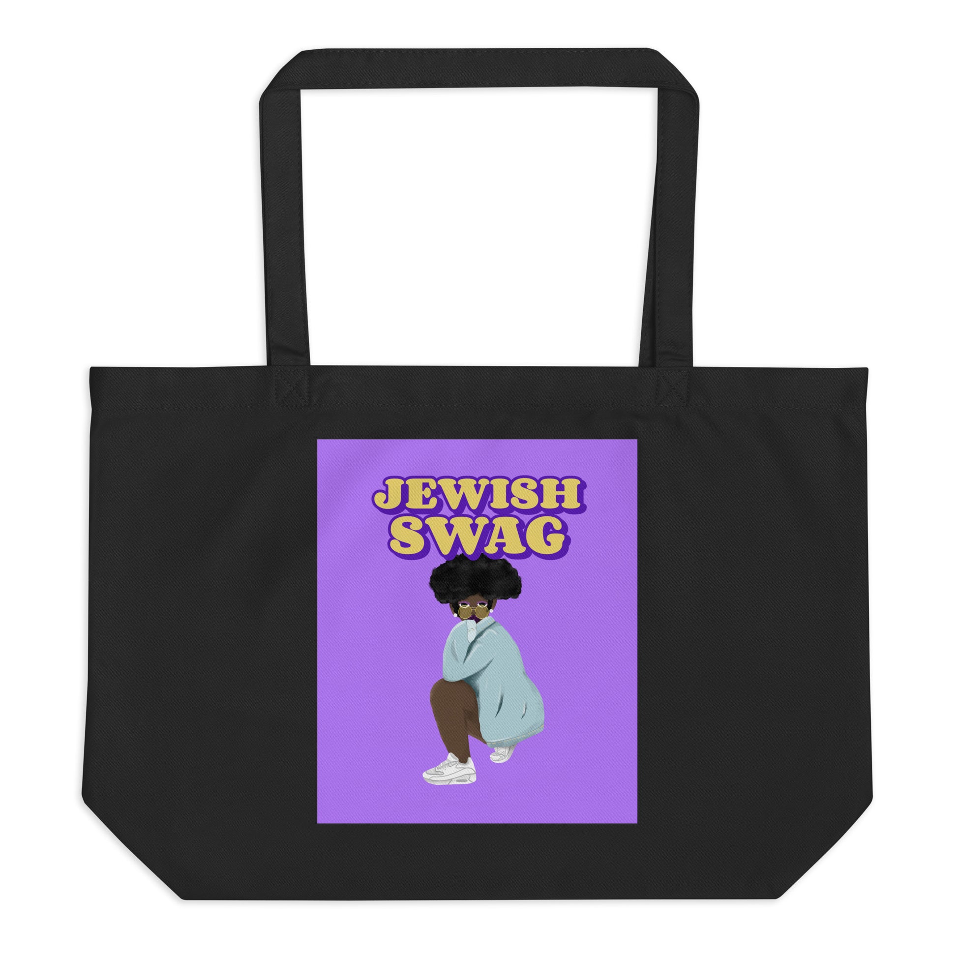 All In For Jews | Large Organic Tote Bag Jouparty