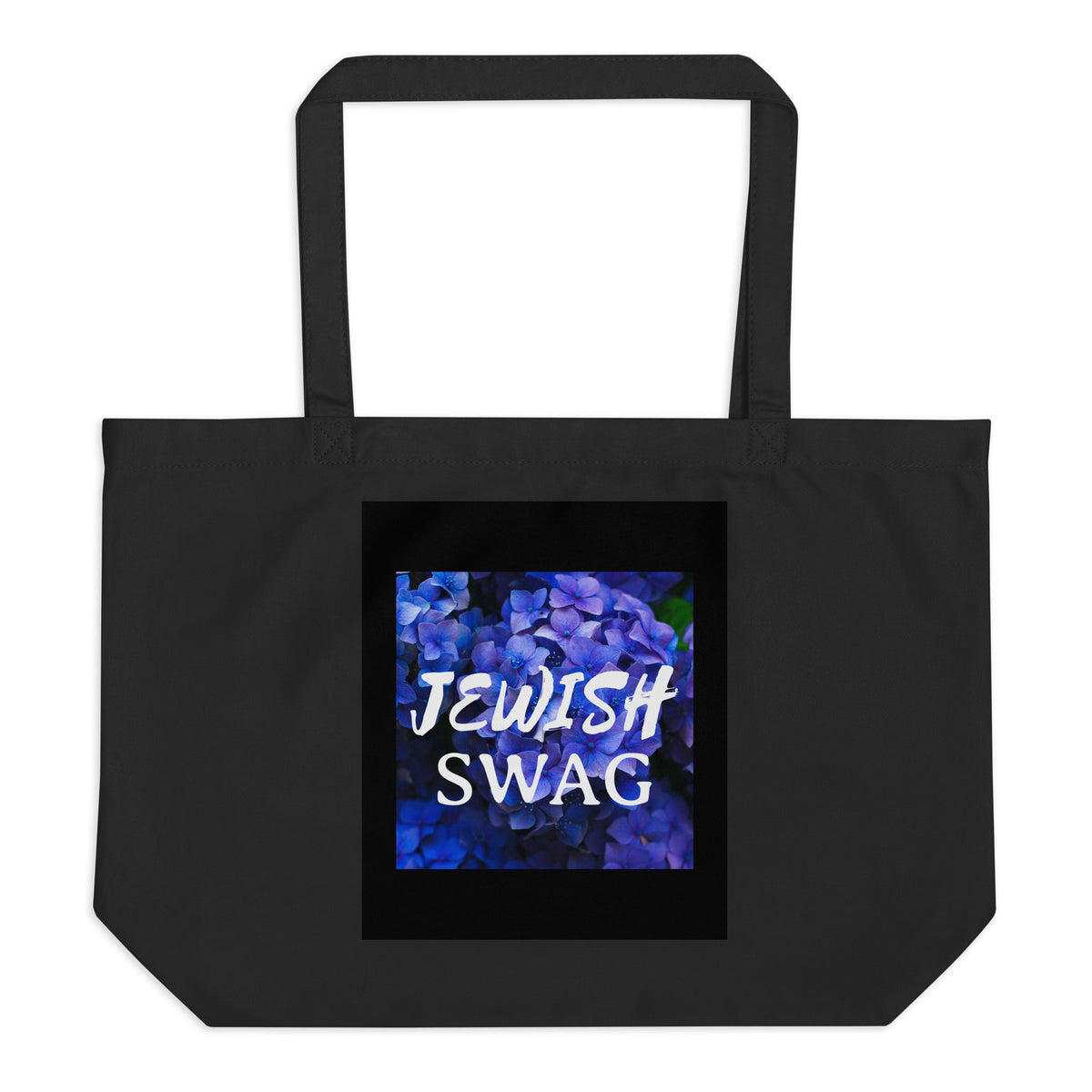 All In For Jews | Large Organic Tote Bag Jouparty