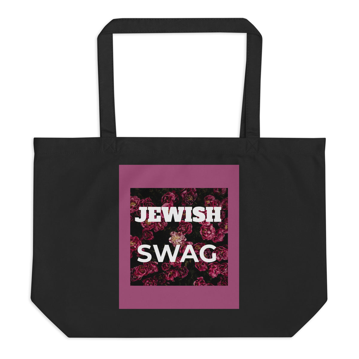 All In For Jews | Large Organic Tote Bag Jouparty