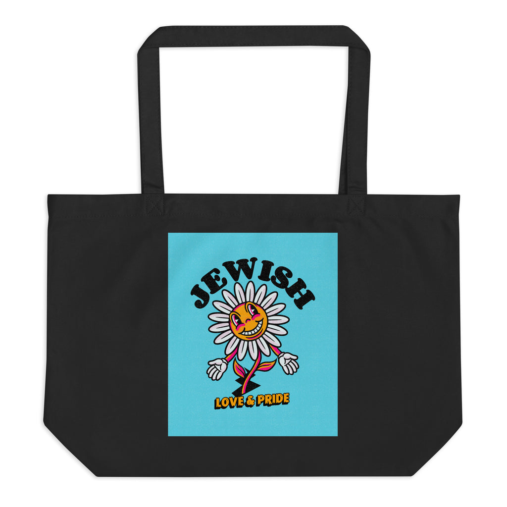 All In For Jews | Large Organic Tote Bag Jouparty