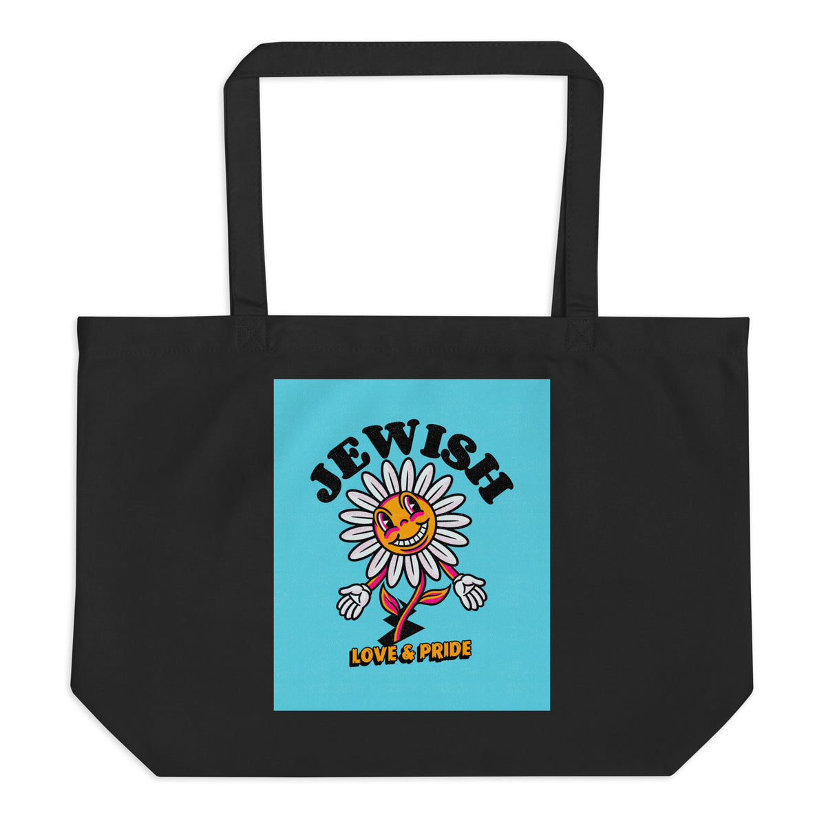 All In For Jews | Large Organic Tote Bag Jouparty