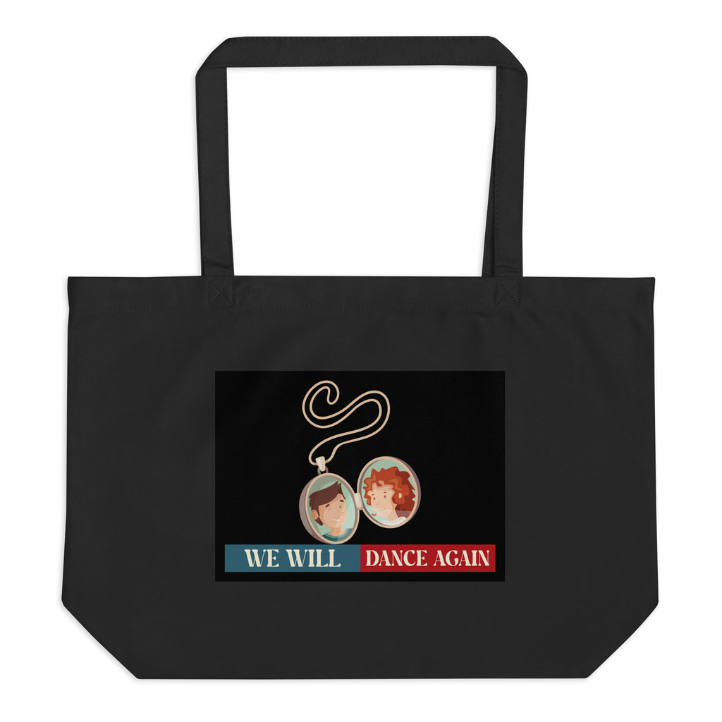 We Will Dance Again | Retro Edition | Large Organic Tote Bag Jouparty