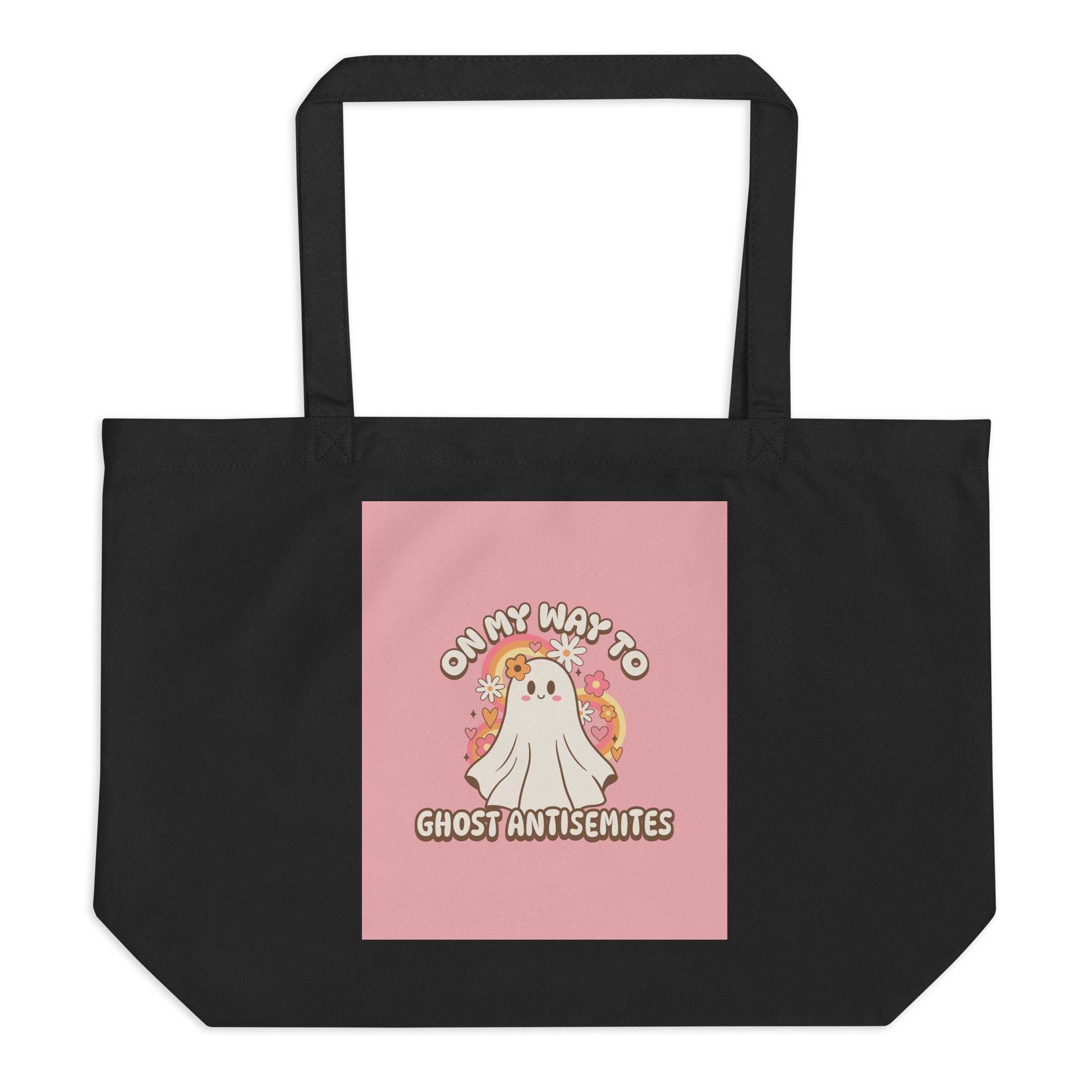 Ghost Antisemites | Large Organic Tote Bag