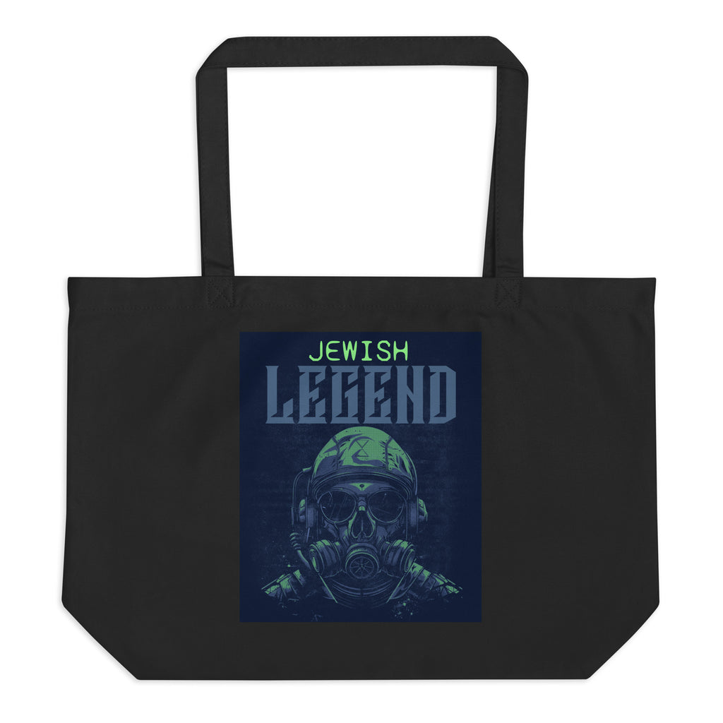 Jewish Legend | Large Organic Tote Bag