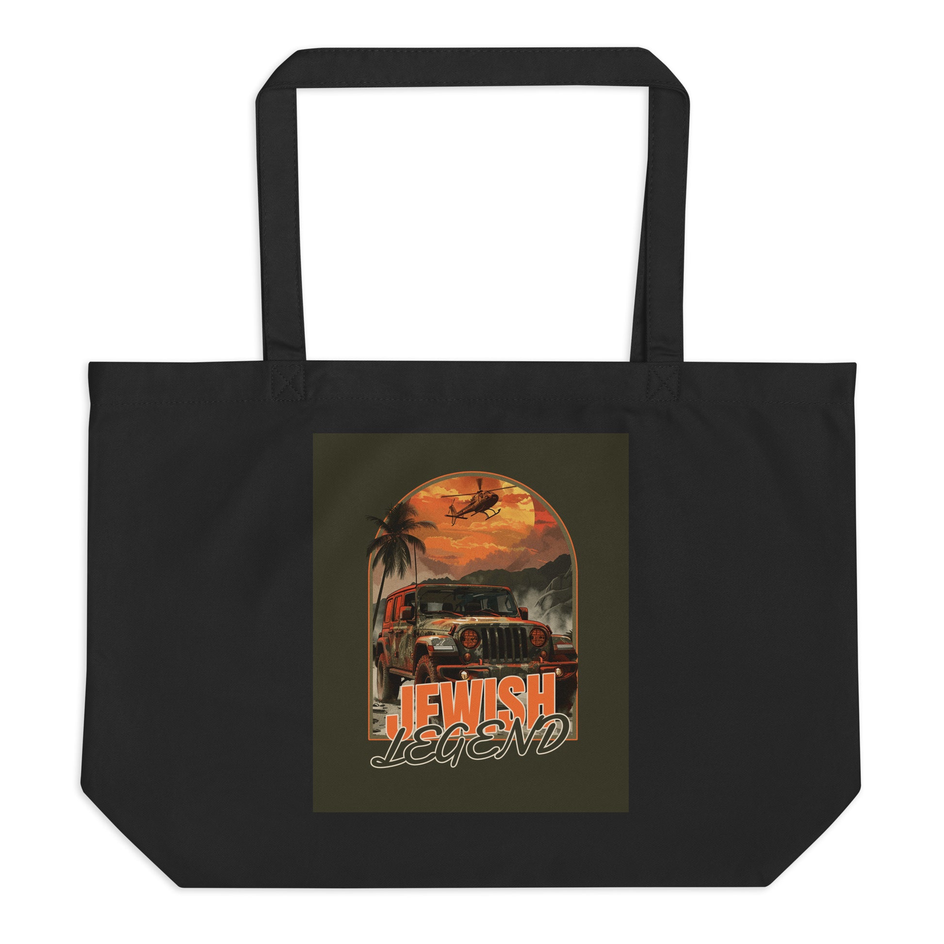 Jewish Legend | Large Organic Tote Bag