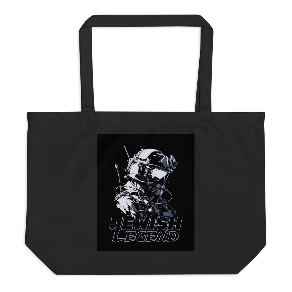Jewish Legend | Large Organic Tote Bag