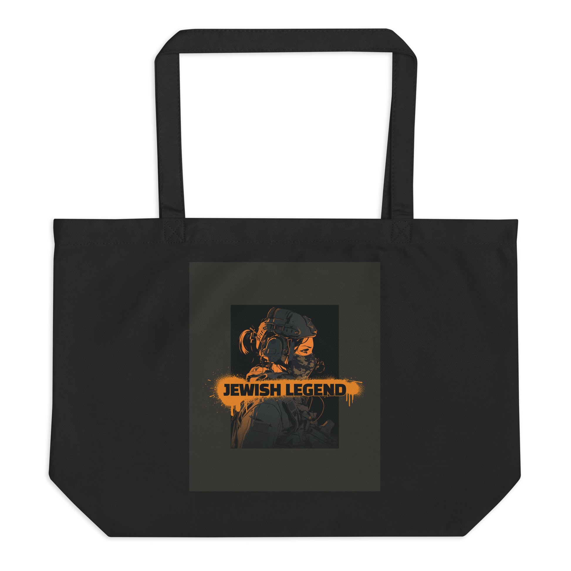 Jewish Legend | Large Organic Tote Bag