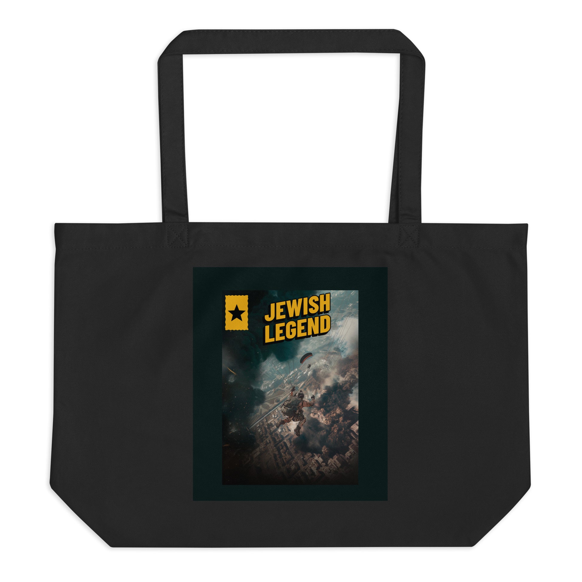 Jewish Legend | Large Organic Tote Bag