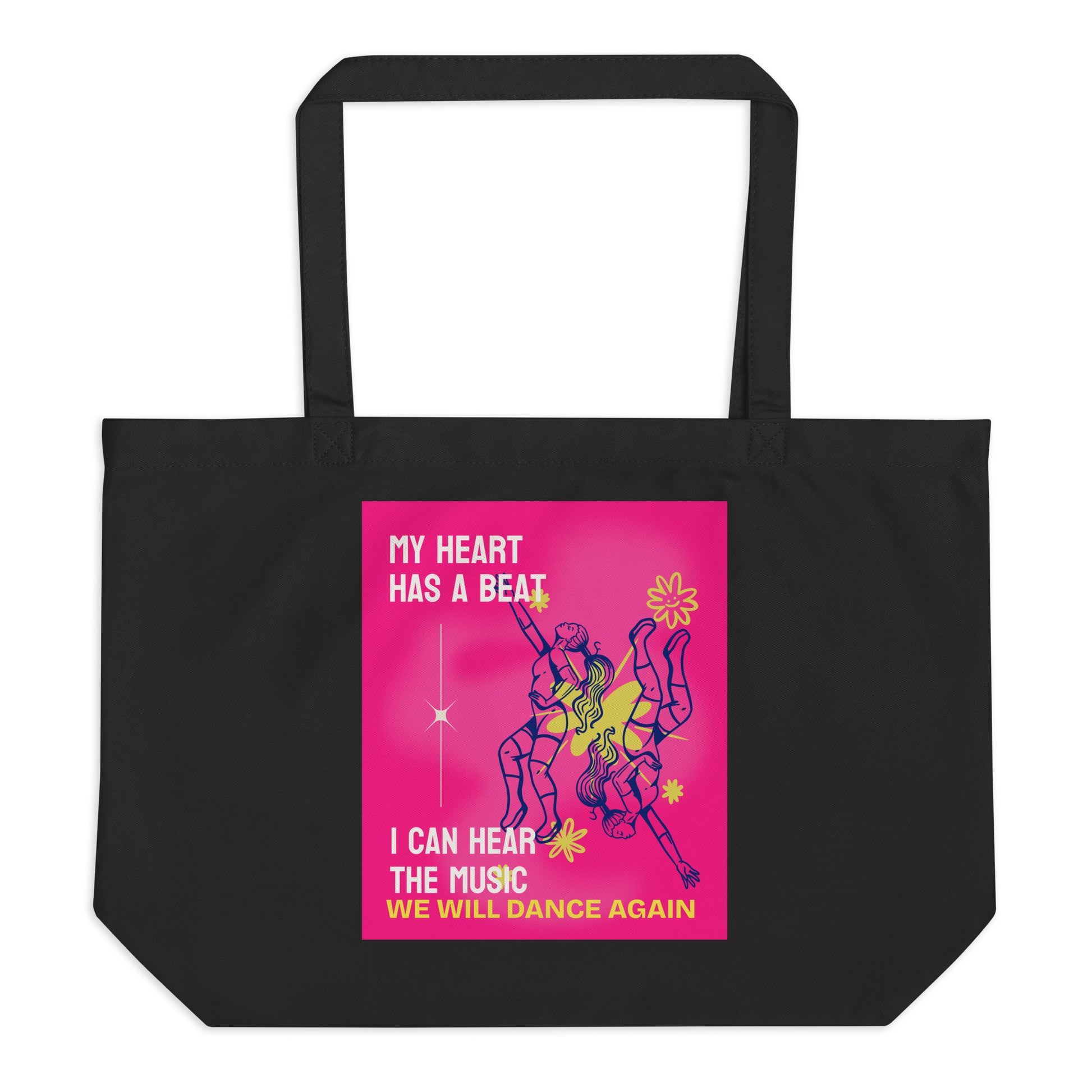 We will Dance Again Party | Large Organic Tote Bag