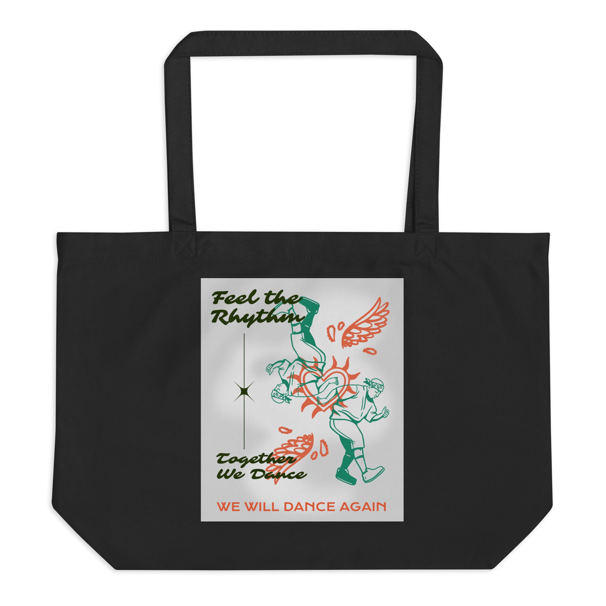 We will Dance Again Party | Large Organic Tote Bag