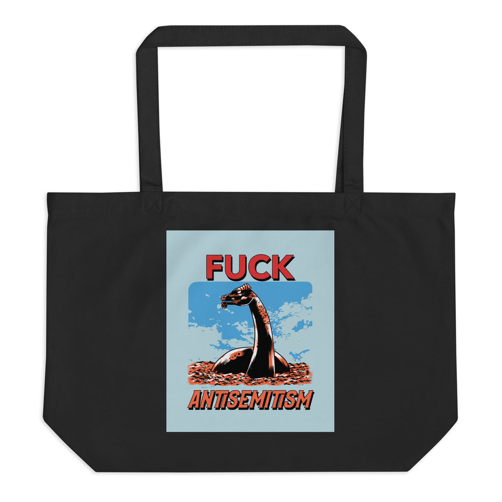 Battle Antisemitism | Large Organic Tote Bag