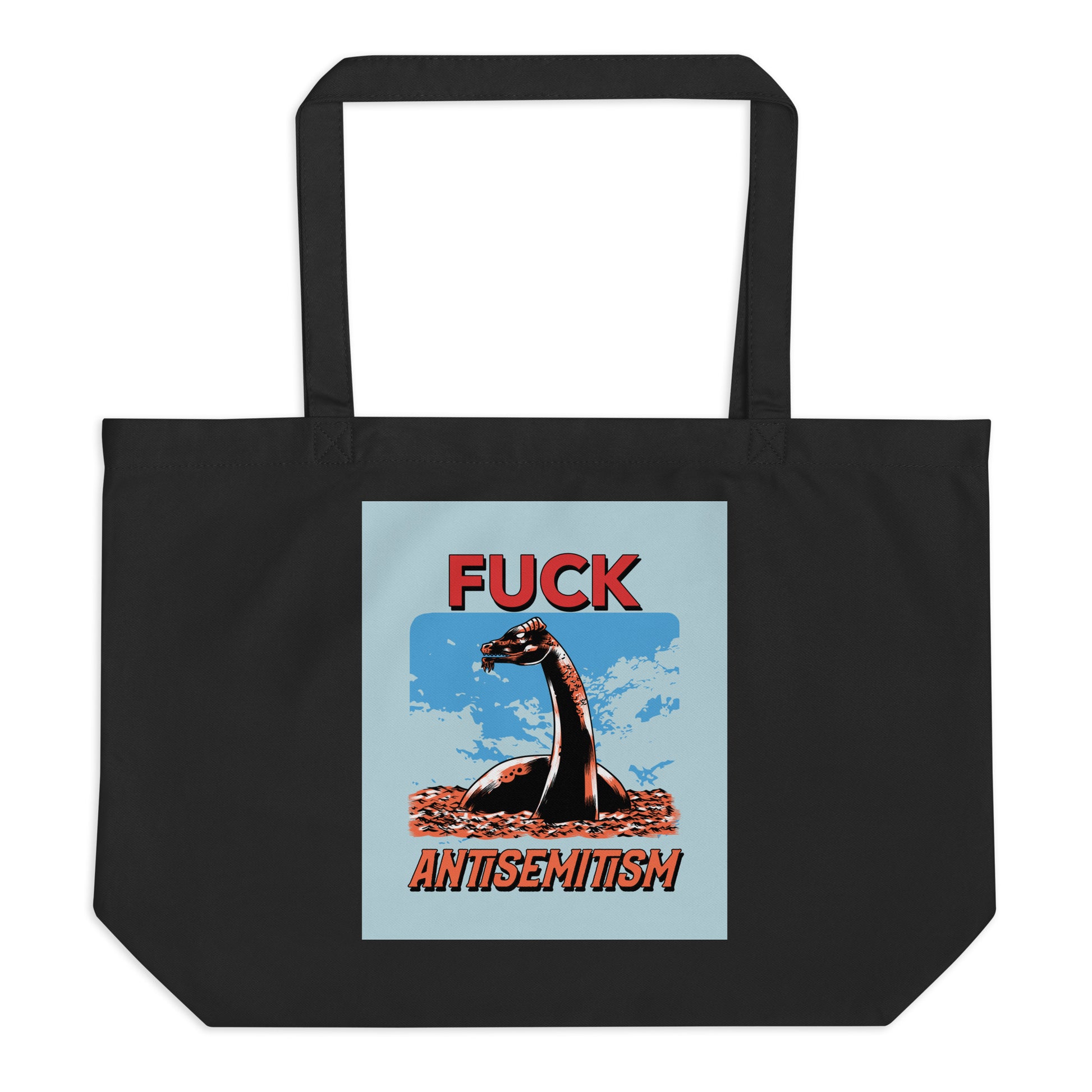 Battle Antisemitism | Large Organic Tote Bag