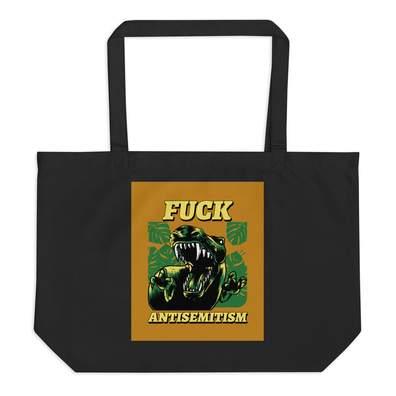 Battle Antisemitism | Large Organic Tote Bag