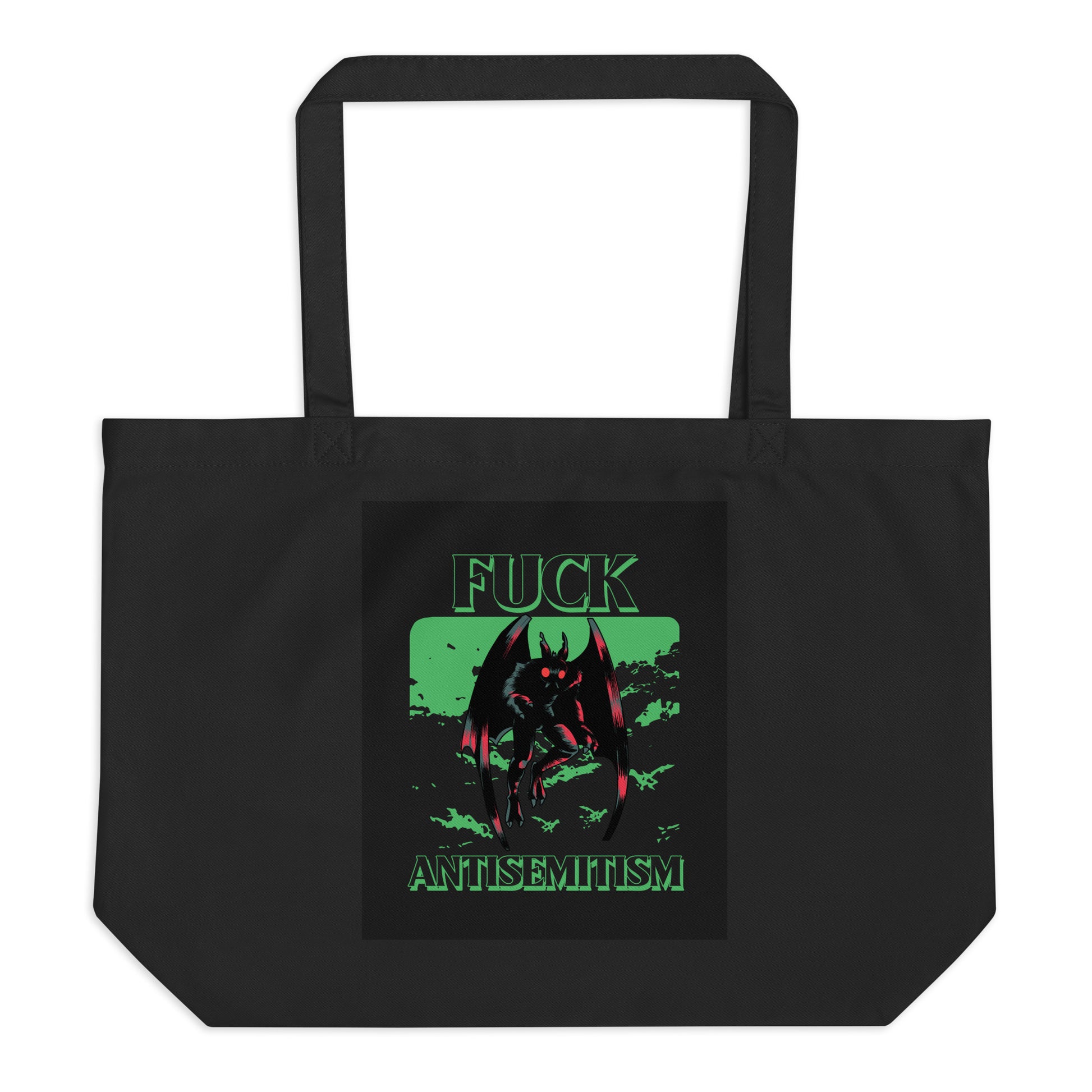 Battle Antisemitism | Large Organic Tote Bag