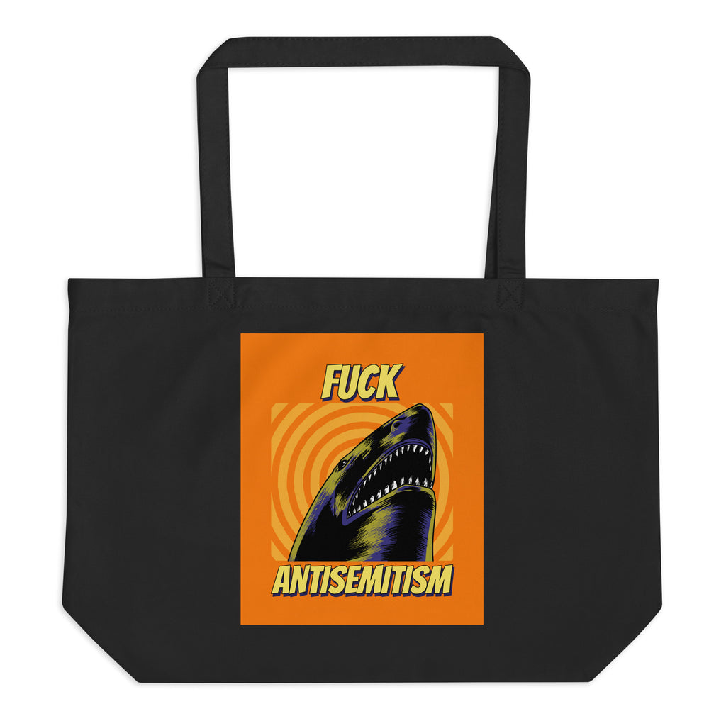Battle Antisemitism | Large Organic Tote Bag