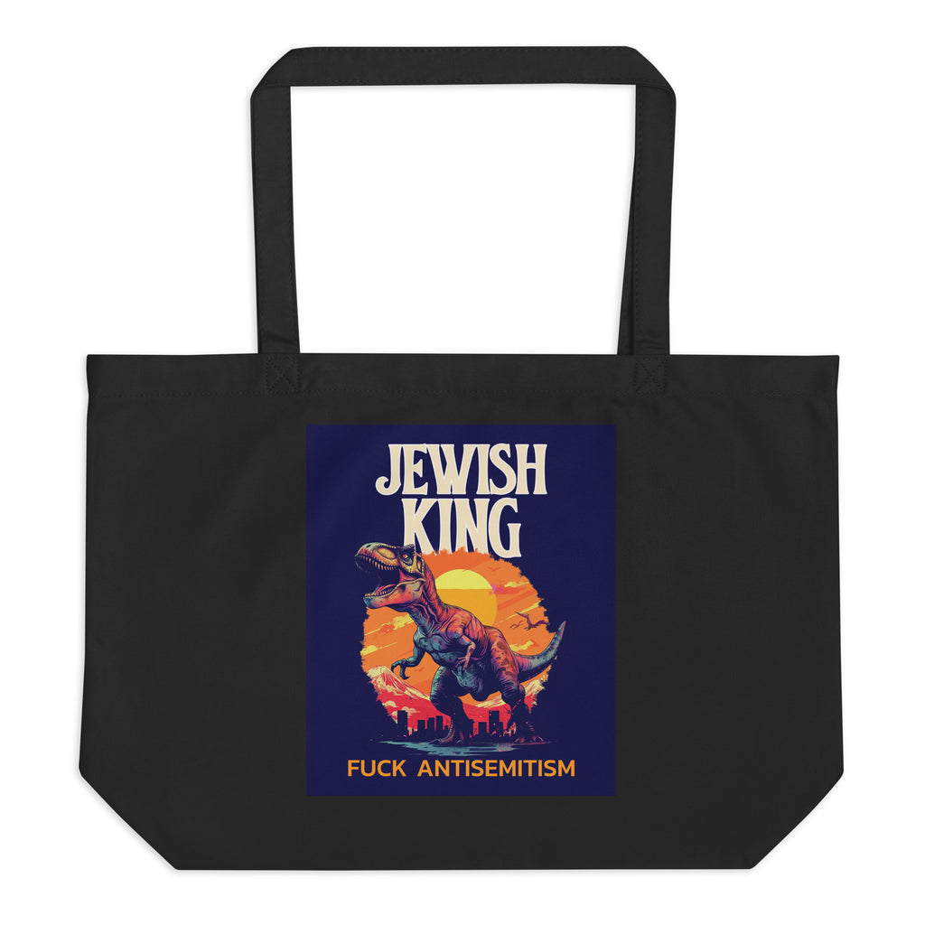 Battle Antisemitism | Large Organic Tote Bag